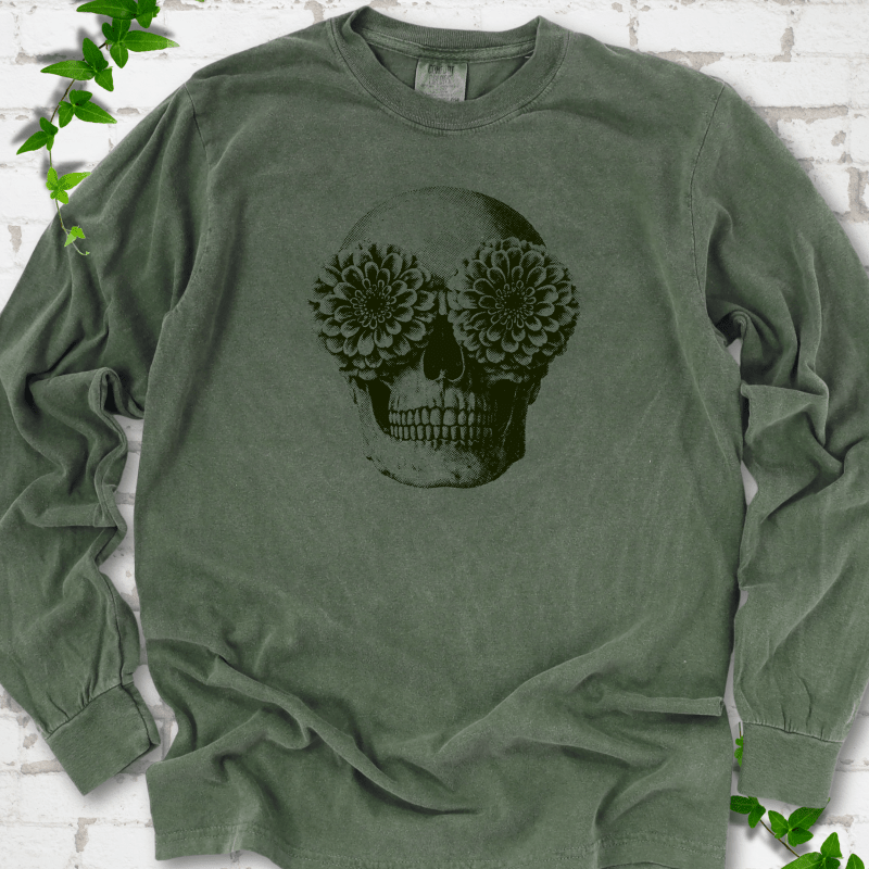 Doom in Bloom Zinnia LS T-Shirt