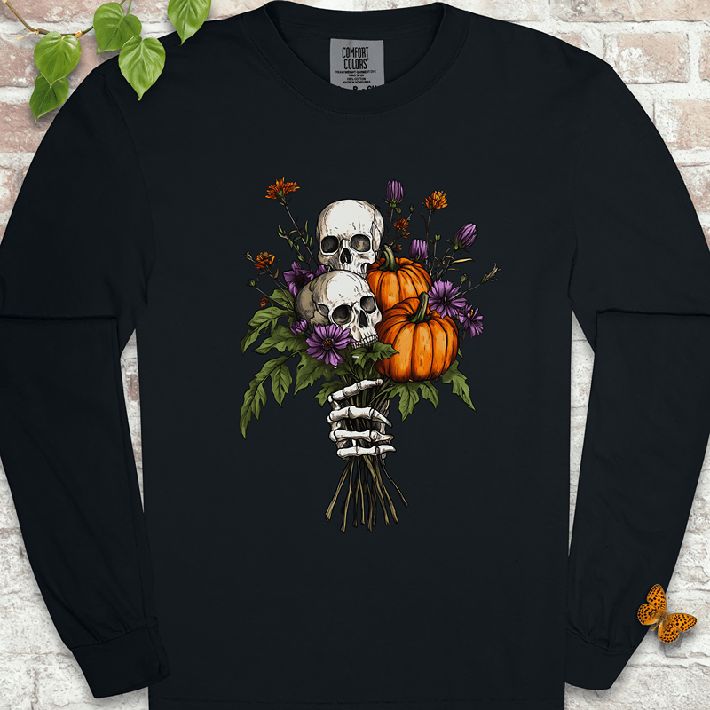 Haunted Bouquet Long Sleeve T-Shirt