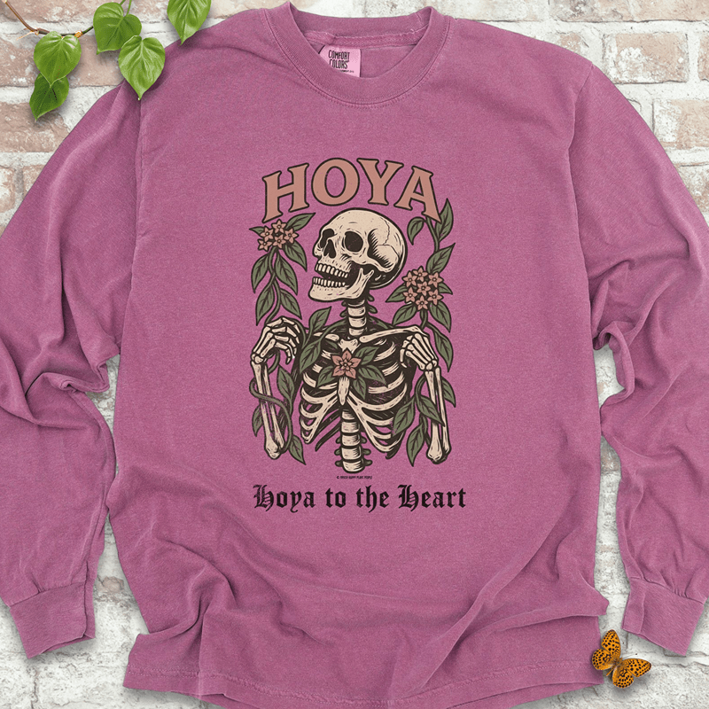 Hoya Skeleton Long Sleeve T-Shirt