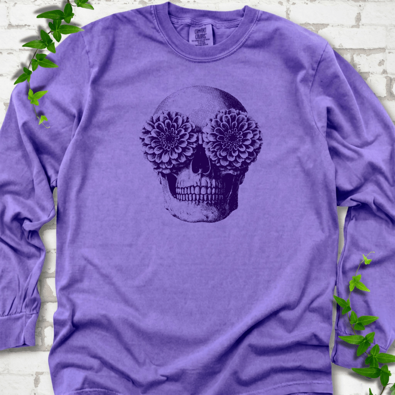 Doom in Bloom Zinnia LS T-Shirt