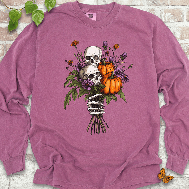 Haunted Bouquet Long Sleeve T-Shirt