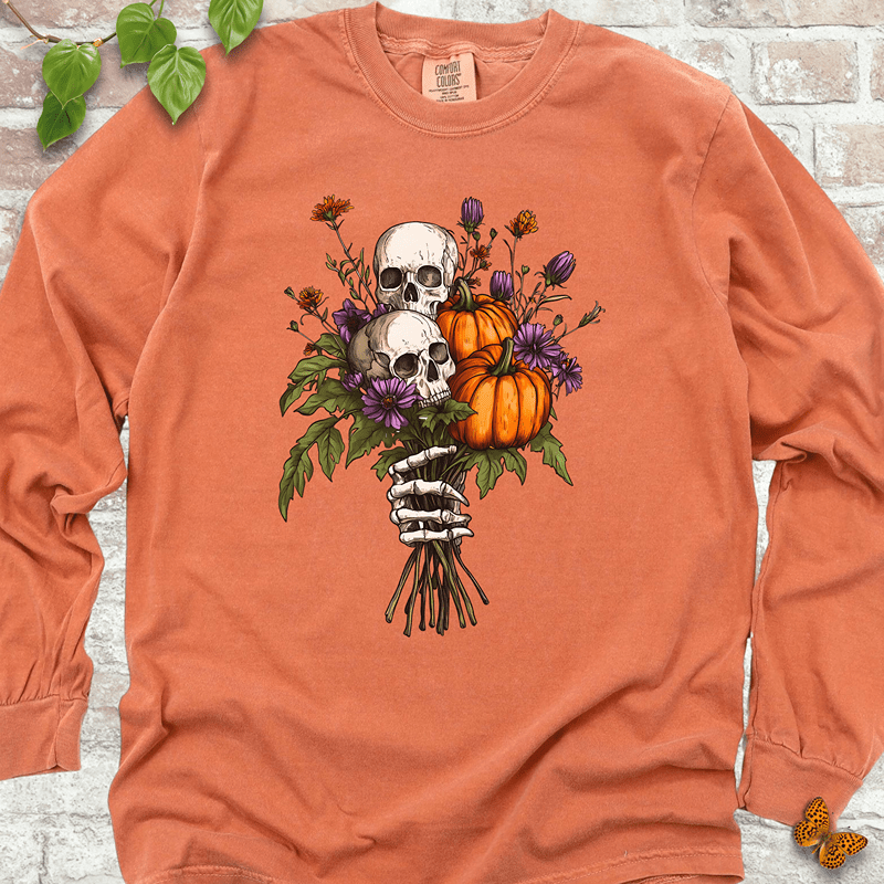 Haunted Bouquet Long Sleeve T-Shirt