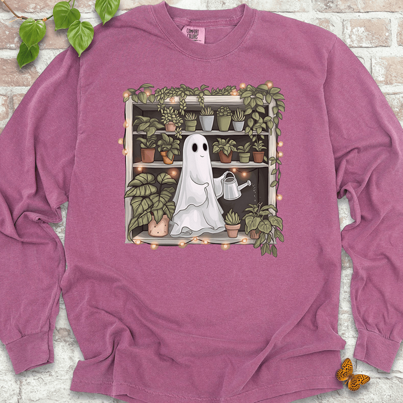 Haunted Houseplants Long Sleeve T-Shirt