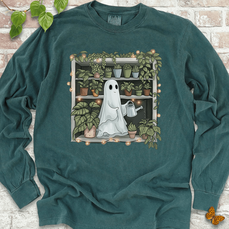 Haunted Houseplants Long Sleeve T-Shirt