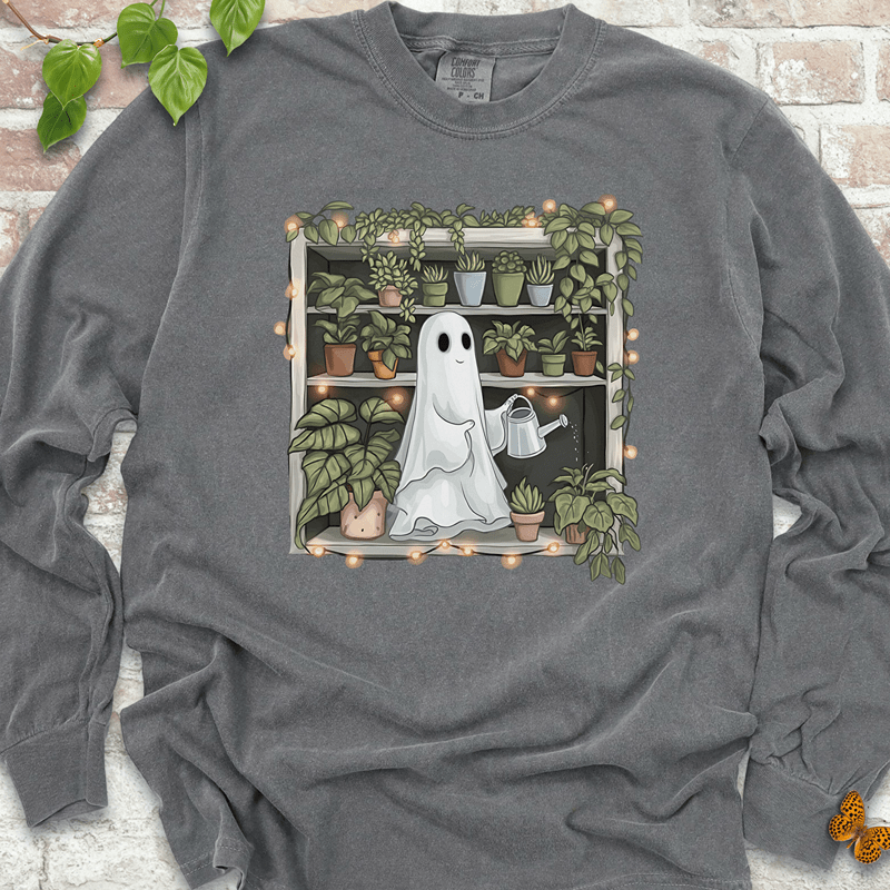 Haunted Houseplants Long Sleeve T-Shirt