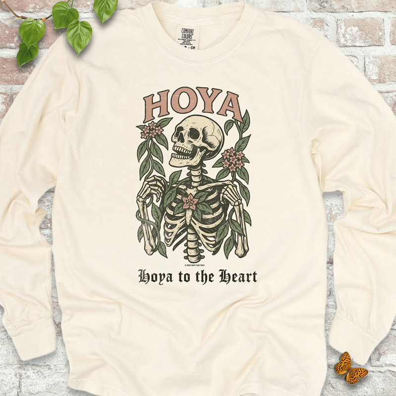 Hoya Skeleton Long Sleeve T-Shirt