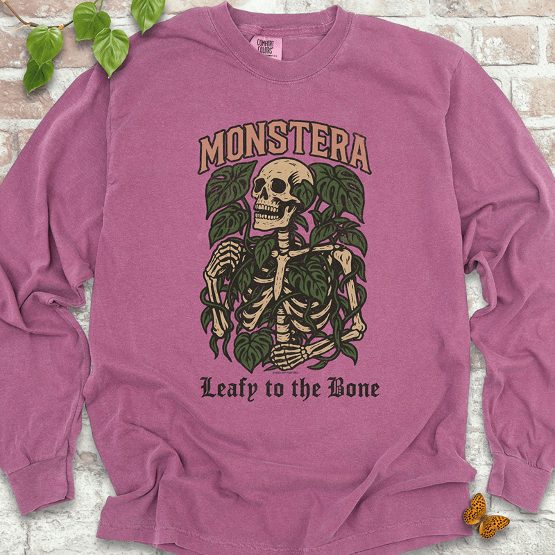 Leafy to the Bone Long Sleeve T-Shirt