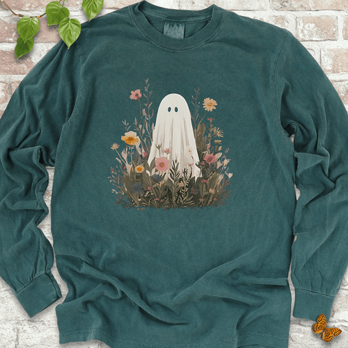 Wildflower Ghost  LS T-Shirt