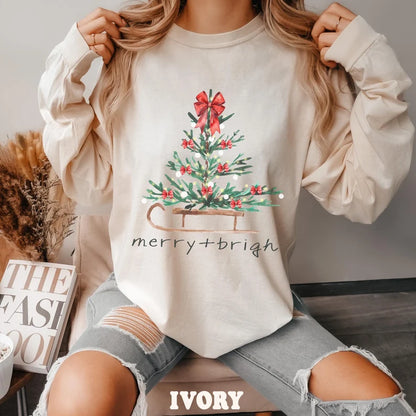 Coquette Christmas Long Sleeve Shirt