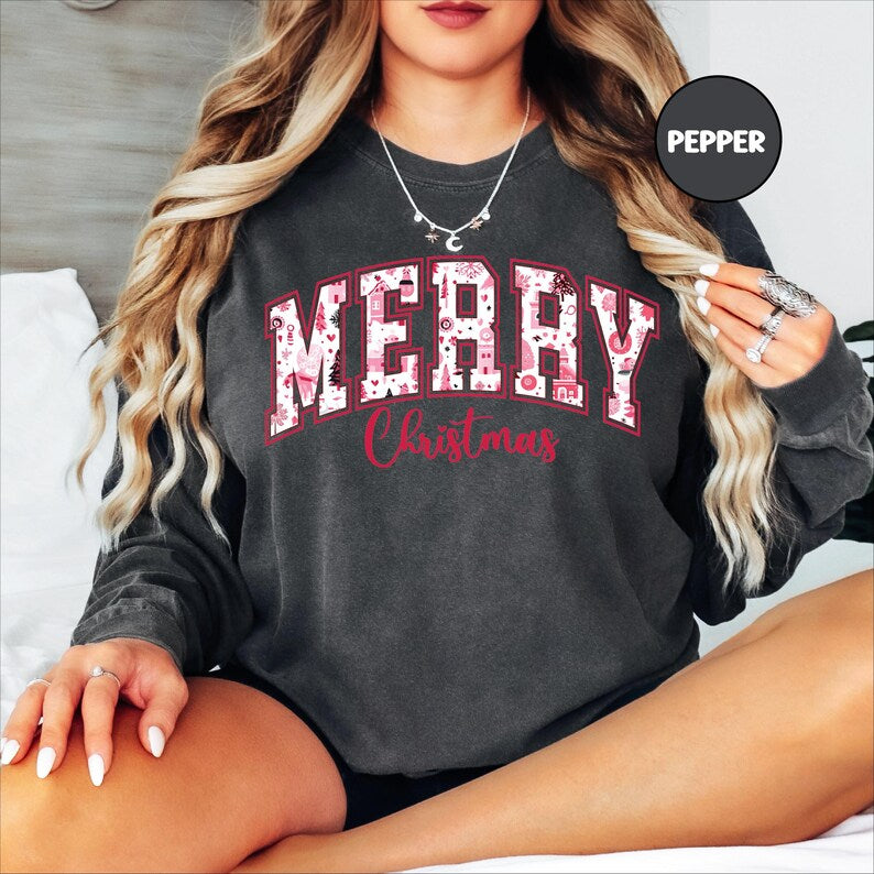 Comfort Colors Christmas Crewneck