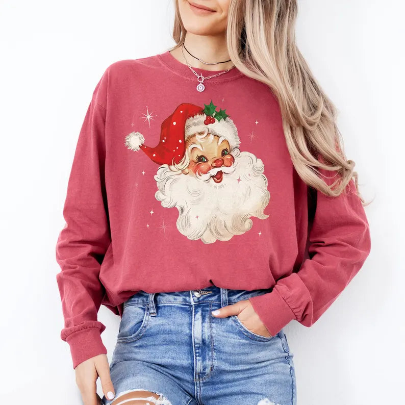 Retro Santa Christmas