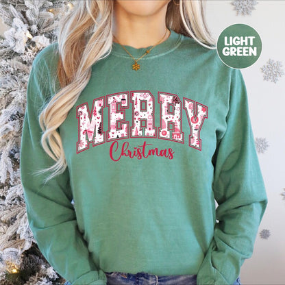 Comfort Colors Christmas Crewneck