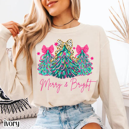 Long Sleeve Shirt Merry Bright