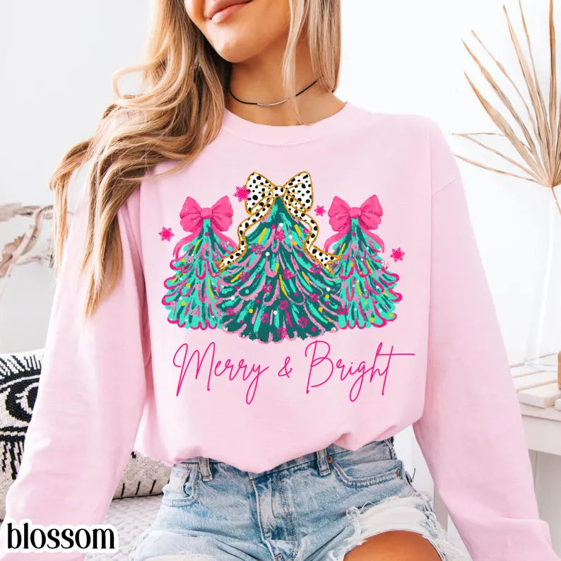 Long Sleeve Shirt Merry Bright