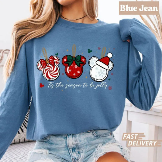 Disney Christmas Long Sleeve T-Shirt